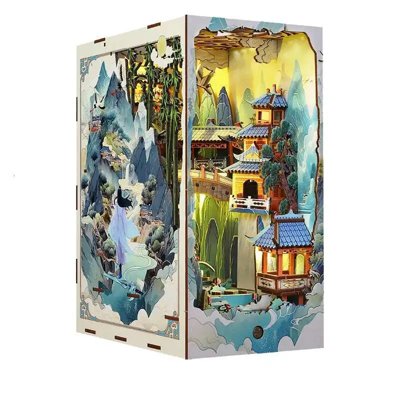 Penglai Wonderland Book Nook – Mystical Chinese Fantasy DIY Kit