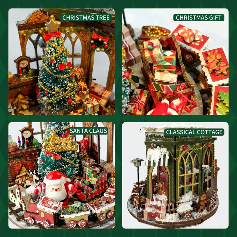 Potions Generation DIY Wooden Miniature Magic Bunker with LED Lights Book Nook Kit Australia