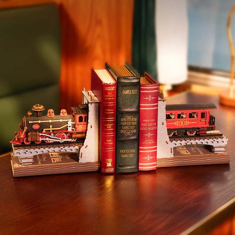 Robotime Rolife Century Train DIY Book Nook KitBook Nook Kit Australia