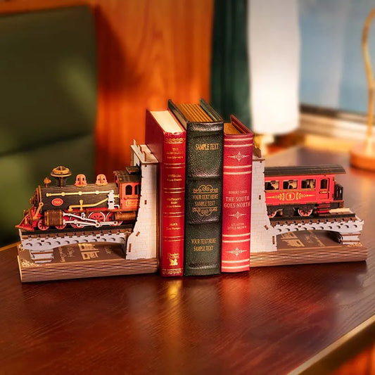 Robotime Rolife Century Train DIY Book Nook KitBook Nook Kit Australia