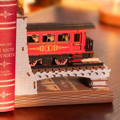 Robotime Rolife Century Train DIY Book Nook KitBook Nook Kit Australia