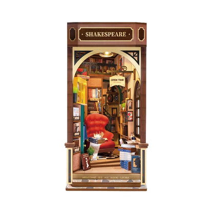 Robotime Rolife Shakespeare and Company DIY Book Nook KitBook Nook Kit Australia