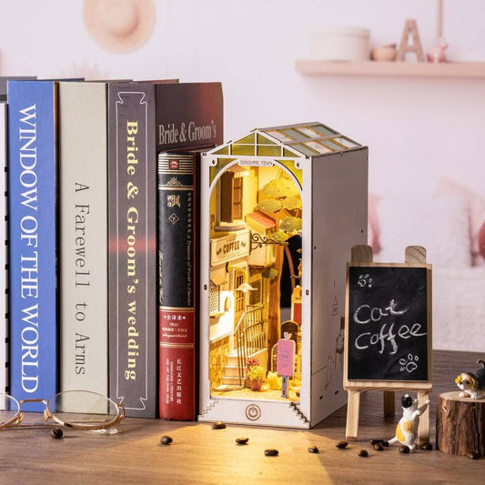 Robotime Rolife Sunshine Town Book Nook KitBook Nook Kit Australia