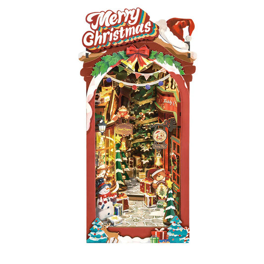 Rolife Christmas Street DIY Book Nook KitBook Nook Kit Australia