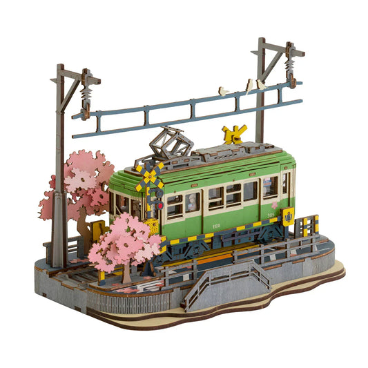 Rolife Sakura Journey 3D Wooden PuzzleBook Nook Kit Australia