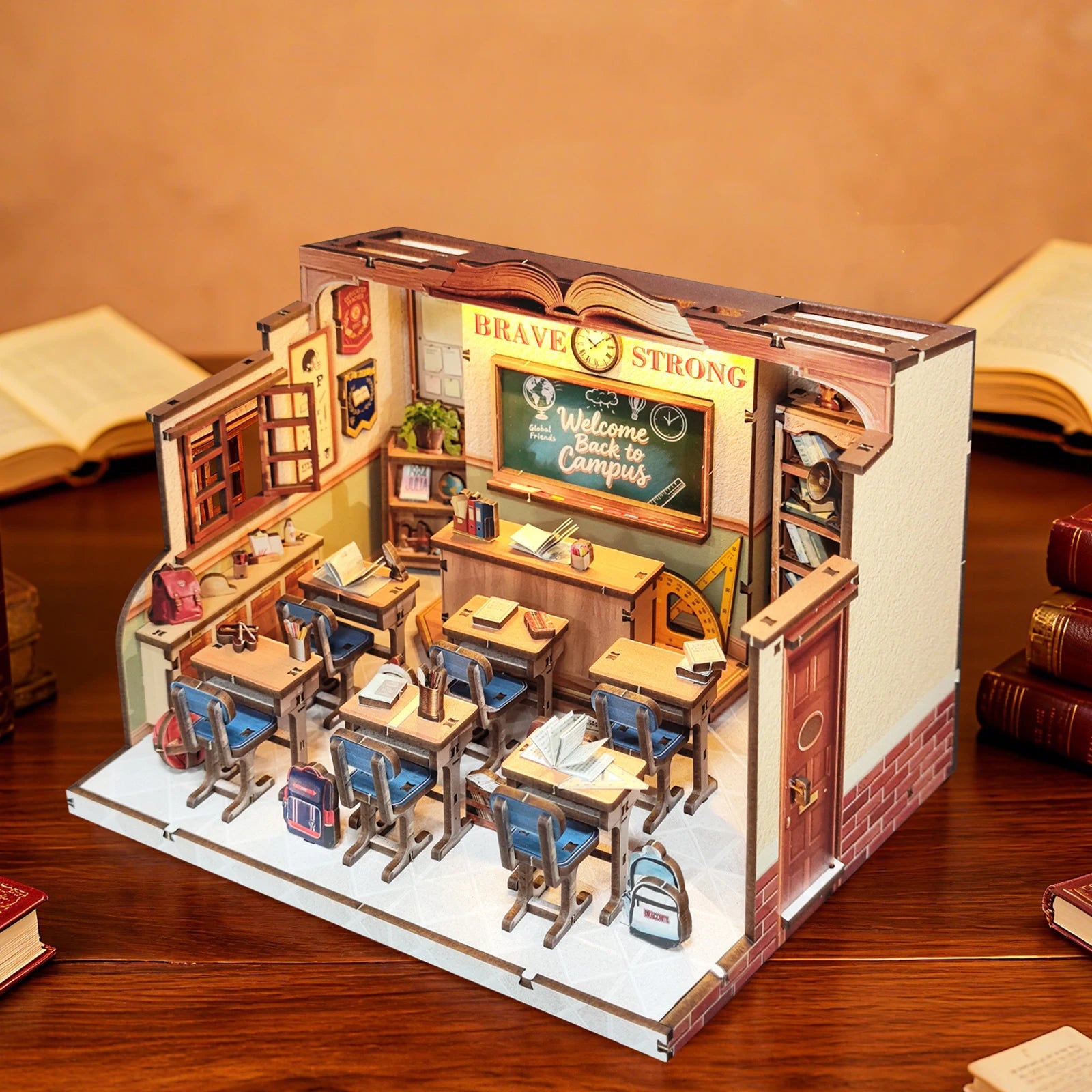 The Classroom DIY Miniature House Kit - Image 4