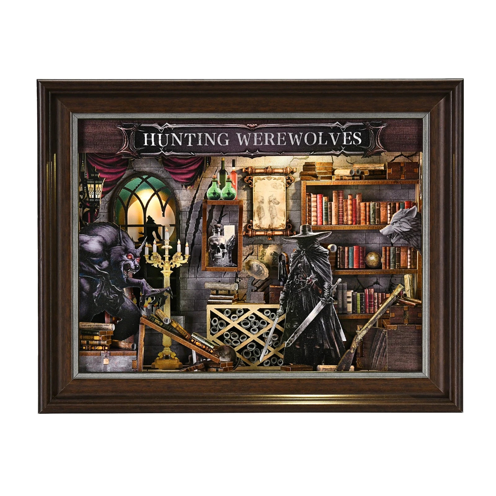 Werewolf Hunter DIY Book Nook Kit Book Nook Kit Australia