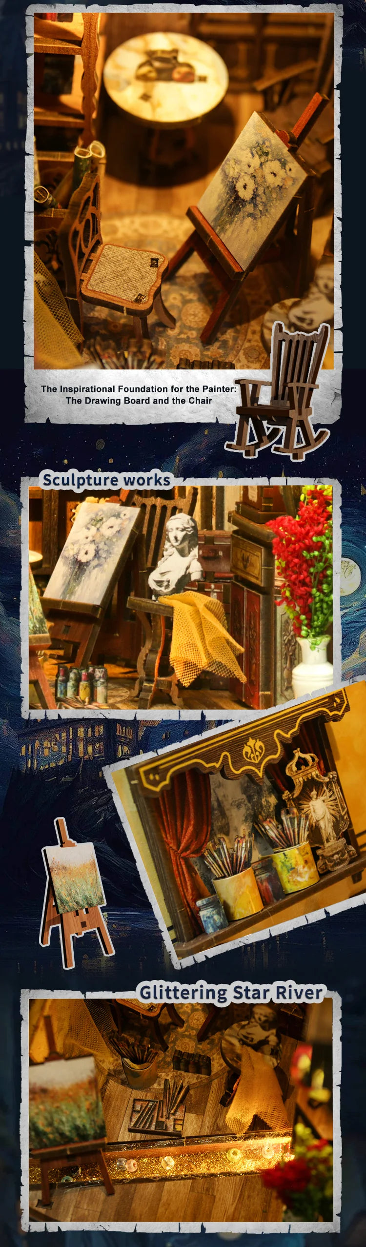 BV02-015 DIY Book Nook Kit Book Nook Kit Australia