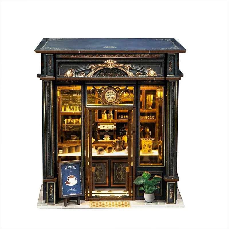 Coffee Shop DIY Miniature House Kit - Image 7
