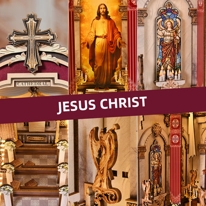 Cathedral DIY Book Nook Kit Book Nook Kit Australia