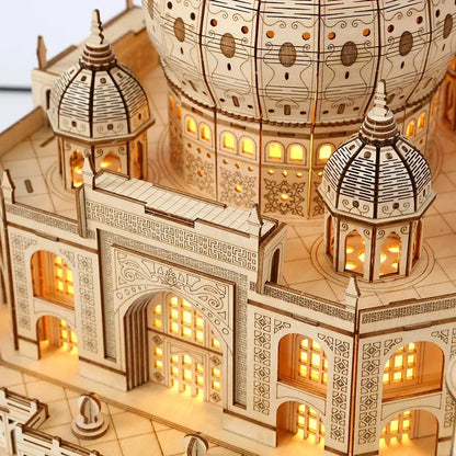 Royal Castle 3D Wooden Puzzle - Side View