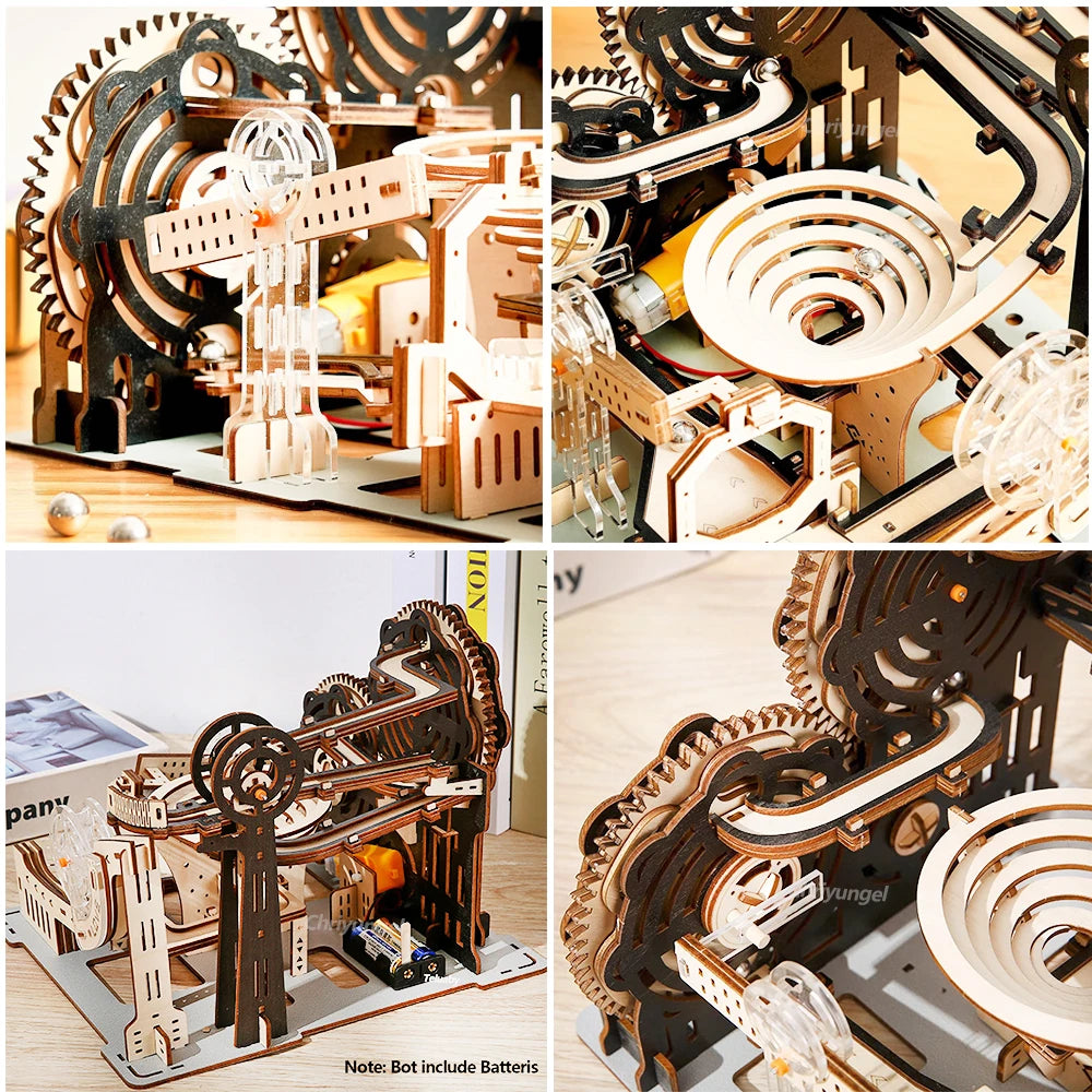 Marble Run 3D Wooden Puzzle - Image 5