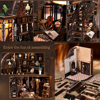 Bacchus Bookstore DIY Miniature House Kit - Image 5