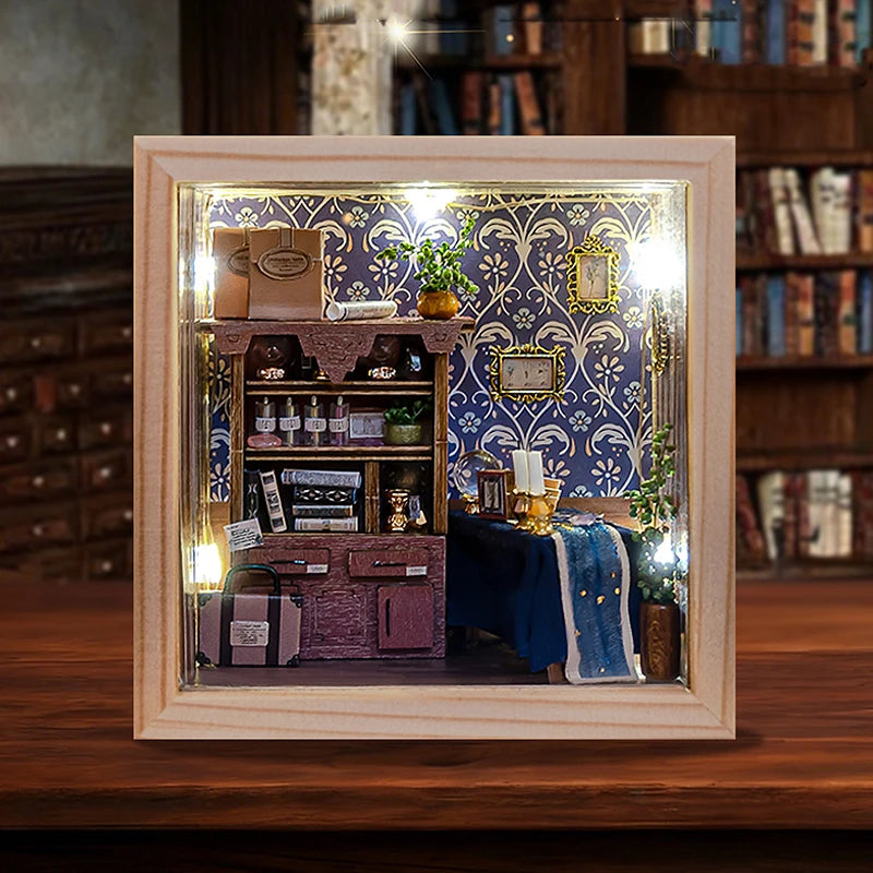 Sewing Shop DIY Miniature House Kit - Image 5