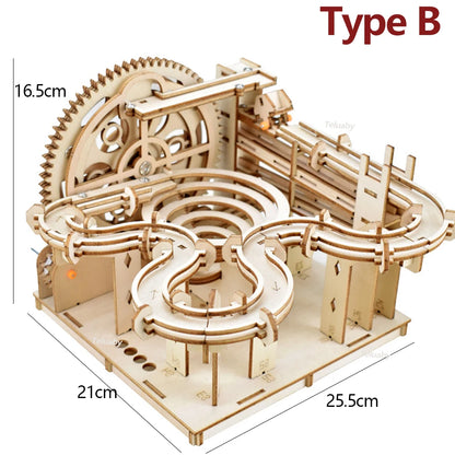Marble Run 3D Wooden Puzzle - Image 6