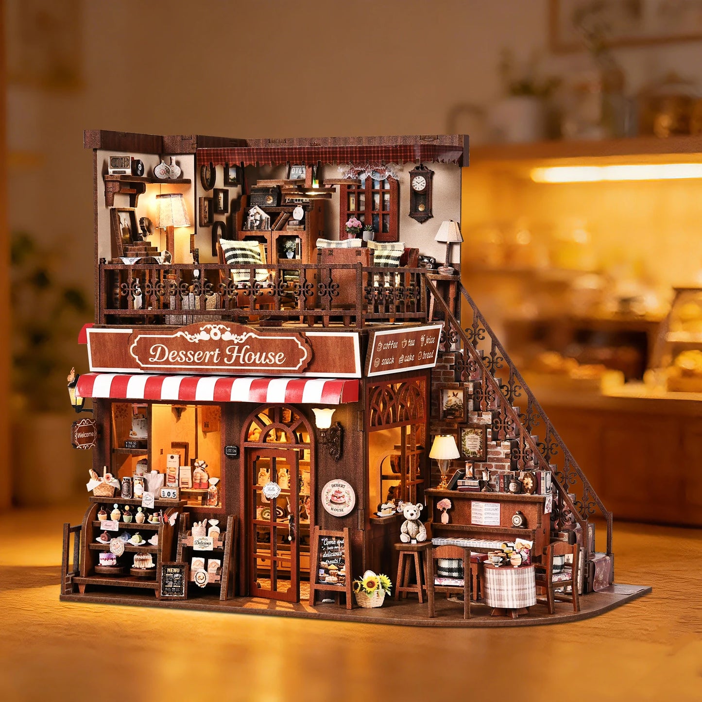 Cute Cake Shop DIY Book Nook Kit Book Nook Kit Australia