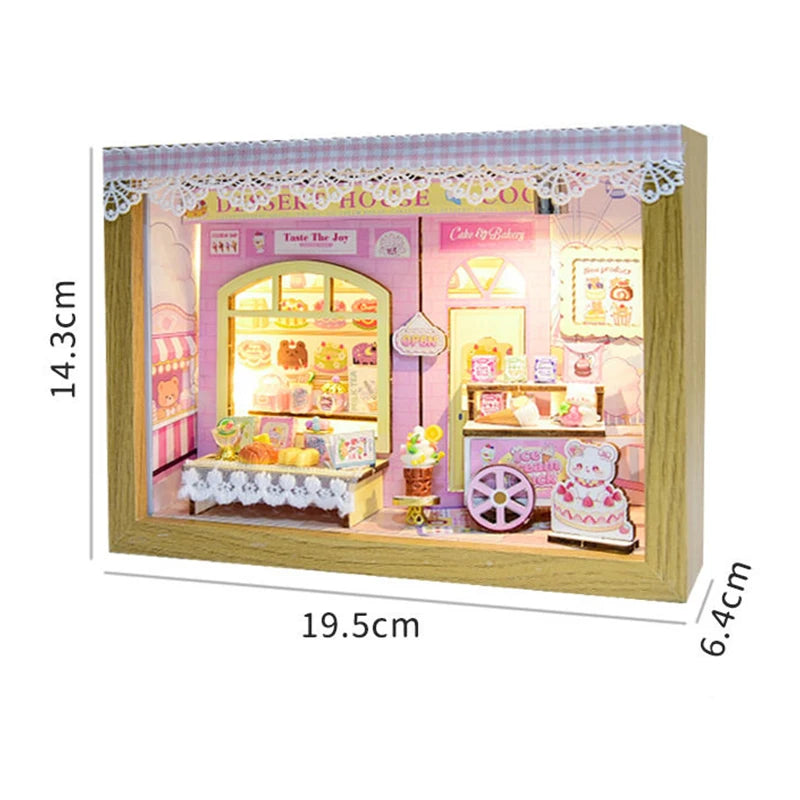 Dessert Store DIY Miniature House Kit - Image 6