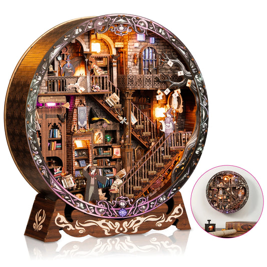 YQ-04-S DIY Miniature House Kit Book Nook Kit Australia