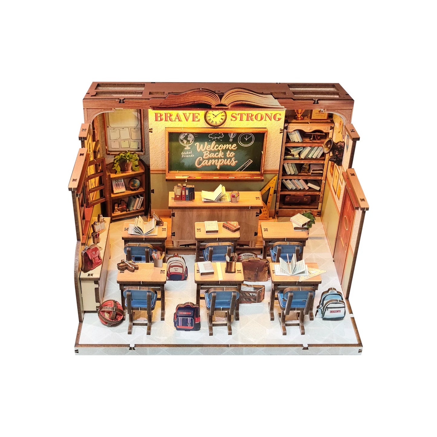 The Classroom DIY Miniature House Kit - Image 7