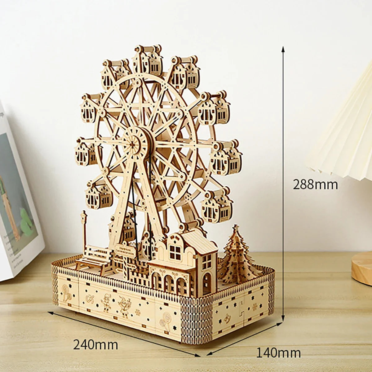 Ferris Wheel 3D Wooden Puzzle - Image 4
