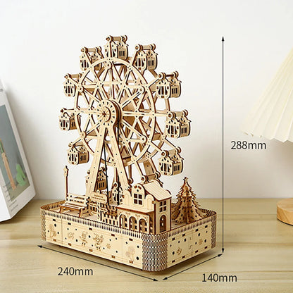 Ferris Wheel 3D Wooden Puzzle - Image 4