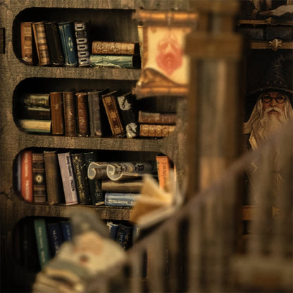 YQ-04-S DIY Miniature House Kit Book Nook Kit Australia