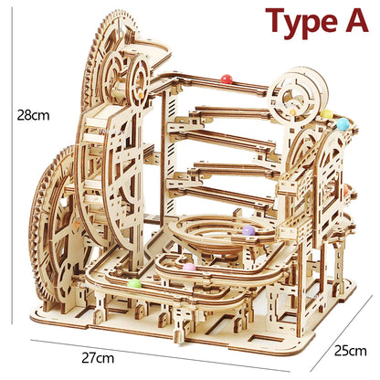 Marble Run 3D Wooden Puzzle - Image 5