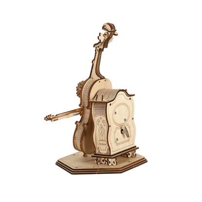 violoncello 3D Car Wooden Puzzle, Scale Model,DIY Model Kit, Handcraft Gift,Home Decoration,Mechanical Model Kit,,Birthday/Ch