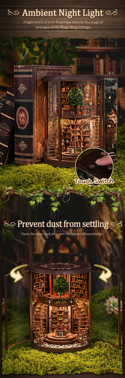 AH01-005-s DIY Book Nook Kit Book Nook Kit Australia