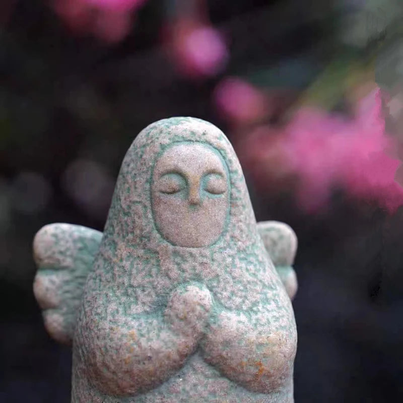 Zelda Shrine Stone Statue – Gaming Collectible Figurine