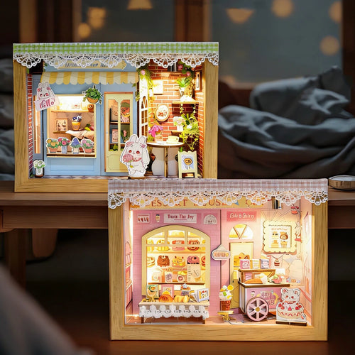 Dessert Store DIY Miniature House Kit - Book Nook Kit Australia