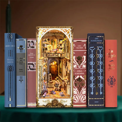 Baroque Dreams DIY book nook kit with ornate gilded architecture - view 2