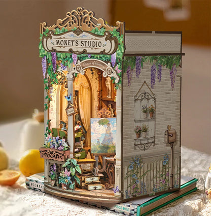Monets Studio Shelf DIY Book Nook Kit