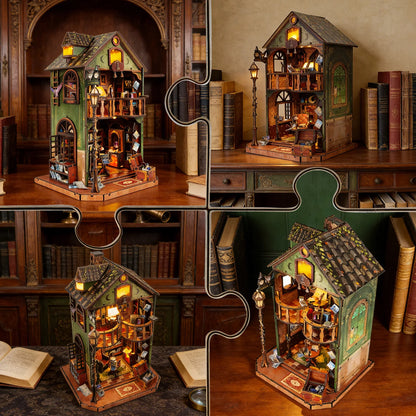 Owl Library DIY Miniature House Kit - Image 4