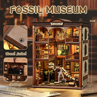 Fossil Museum DIY Book Nook Kit - Image 6