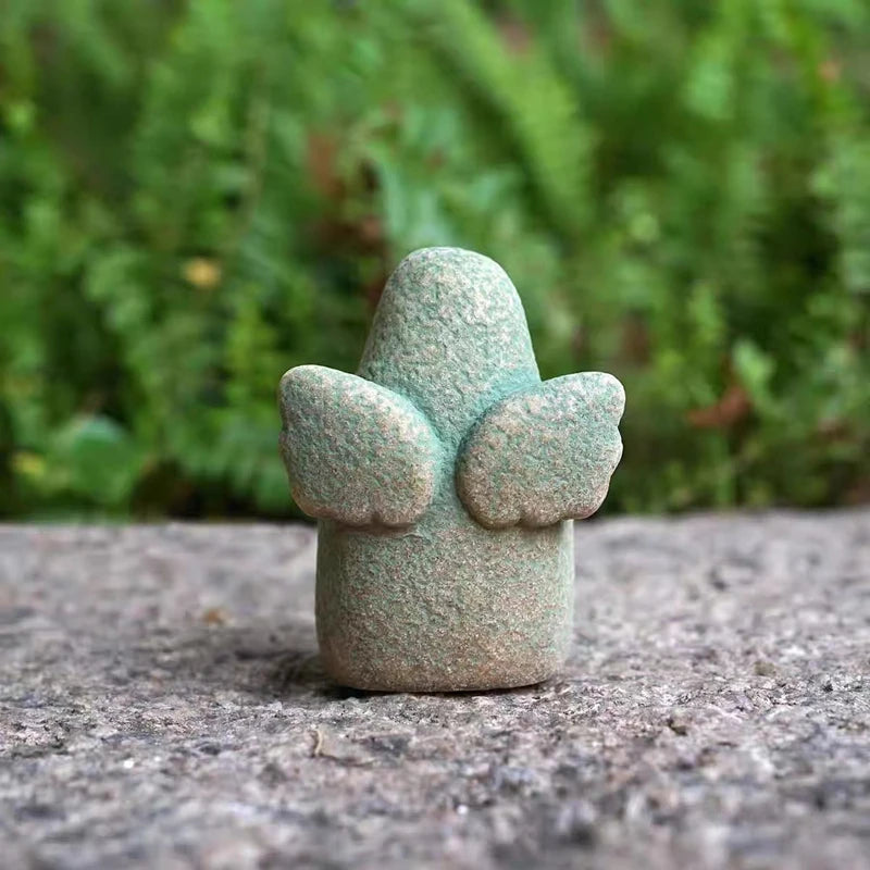 Zelda Shrine Stone Statue – Gaming Collectible Figurine