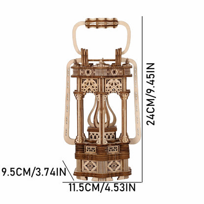 Tang lantern 3D Wooden Puzzle, Scale Model,DIY Model Kit, Handcraft Gift,Home Decoration,Mechanical Model Kit, Building Toy -