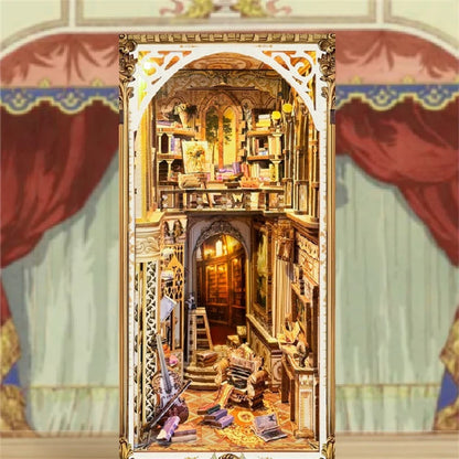 Baroque Dreams DIY book nook kit with ornate gilded architecture - view 4