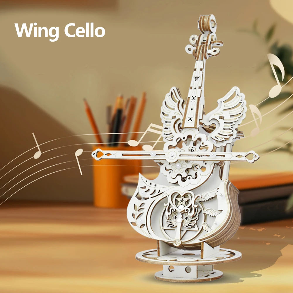 Cello Violin Music Box Kit - Image 4