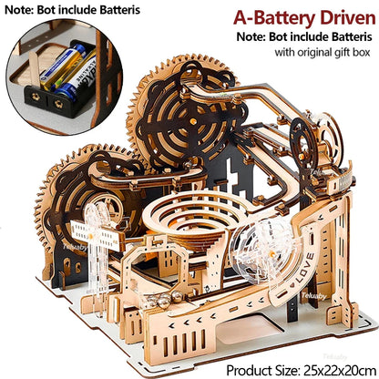 Marble Run 3D Wooden Puzzle - Image 9
