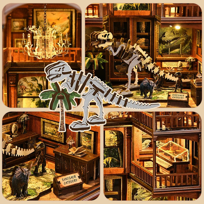 Fossil Museum DIY Book Nook Kit - Image 5