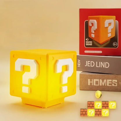 Super Mario Question Mark Block LED Light