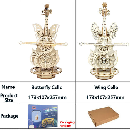 Cello Violin Music Box Kit - Image 5