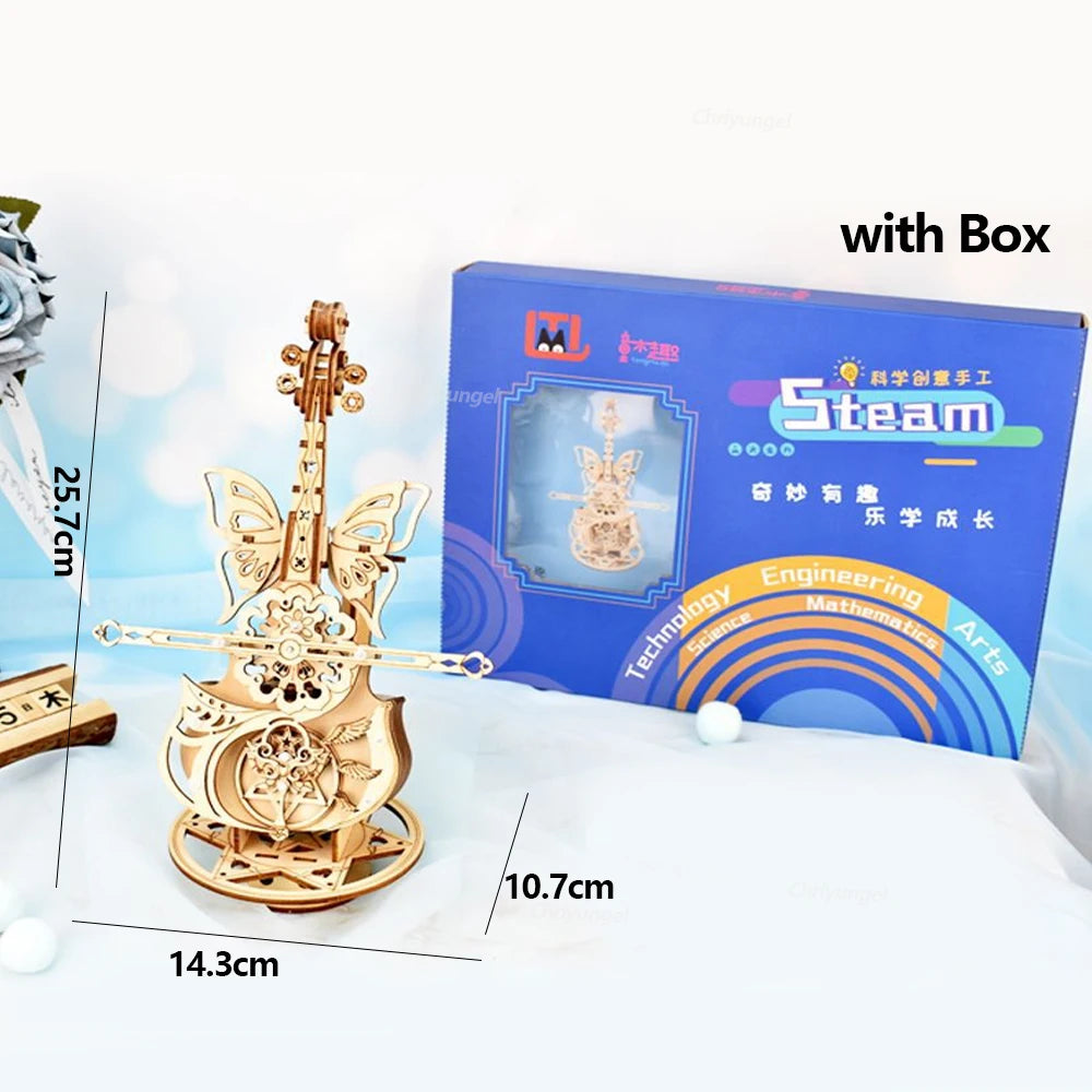 Cello Violin Music Box Kit - Image 8