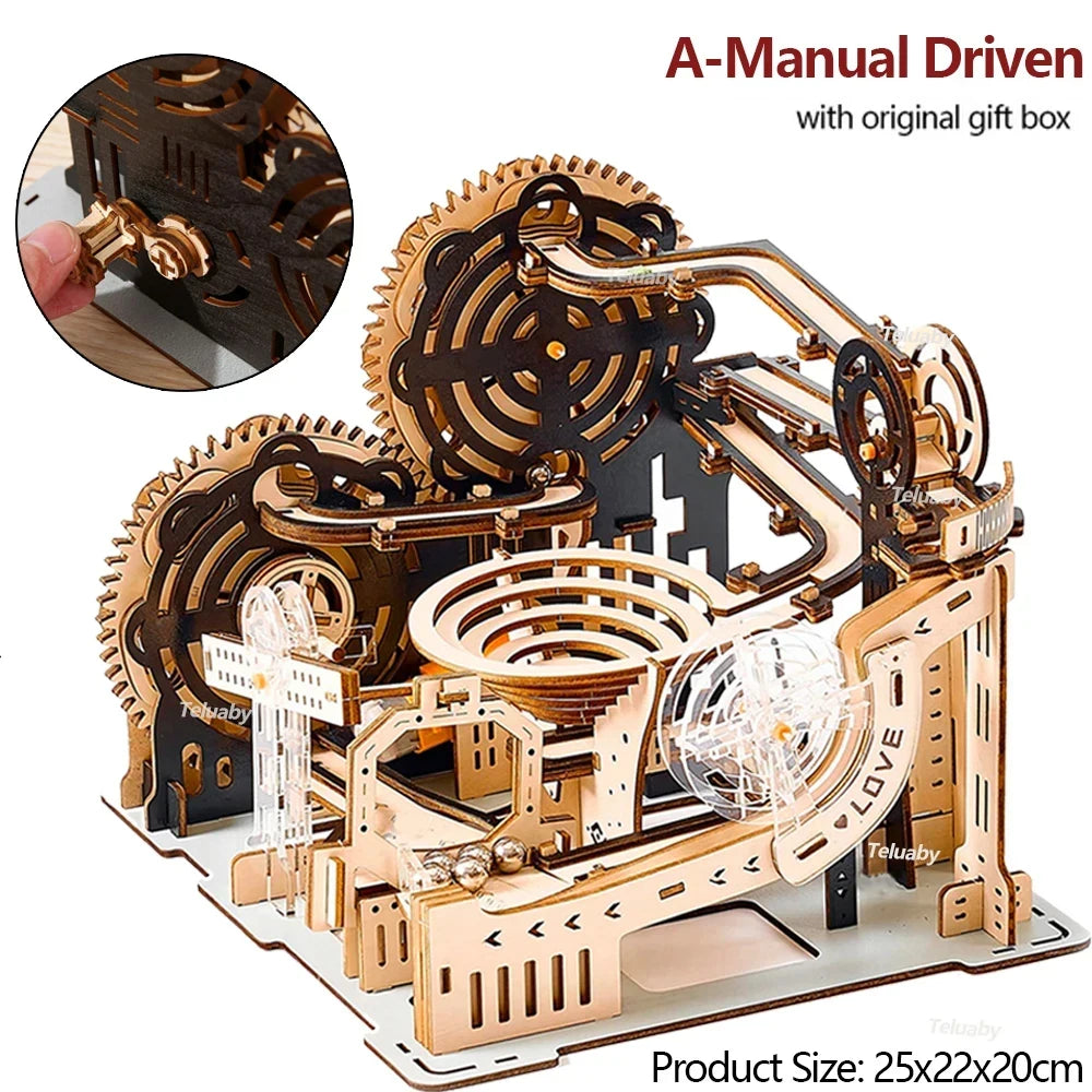 Marble Run 3D Wooden Puzzle - Image 7