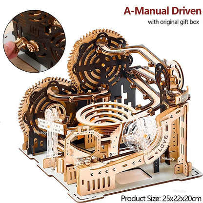Marble Run 3D Wooden Puzzle - Image 7