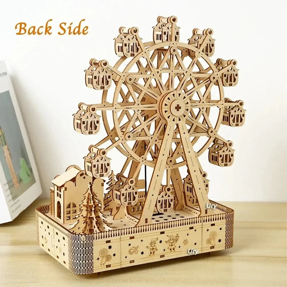 Ferris Wheel 3D Wooden Puzzle - Image 6