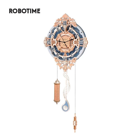Robotime LC701 Wall Clock Kit – DIY Mechanical Design