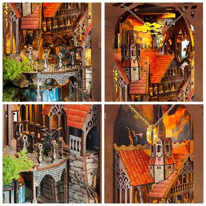 Lord of the Rings Book Nook – Epic Middle-earth Diorama Kit