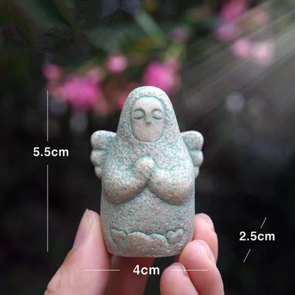Zelda Shrine Stone Statue – Gaming Collectible Figurine